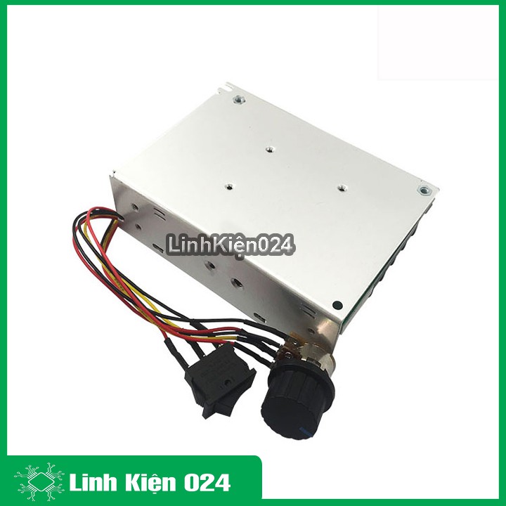 Mạch Điều Khiển Tốc Độ Và Đảo Chiều Motor DC 12-40V 40A 400W Hiển Thị Điện Áp