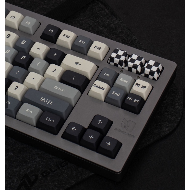 Nút Bàn Phím Cơ PBT 135 Phím Không Màu Cho 7U Space Bar 1.75U 2U