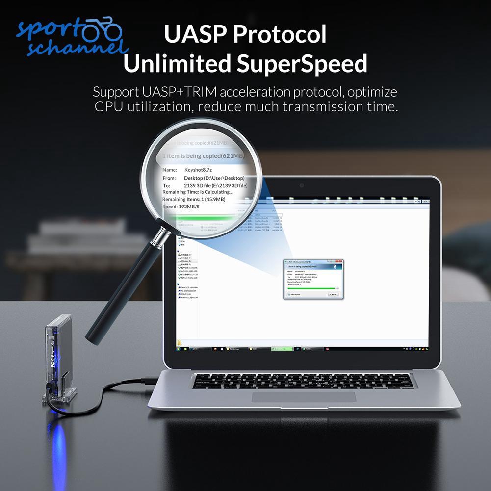 Hộp Đựng Ổ Cứng Orico Hdd Usb 3.1 Type C Sang 2.5 Sata Ssd | BigBuy360 - bigbuy360.vn