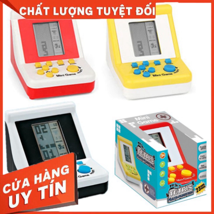 Máy chơi game mini cầm tay Tetris xếp hình thú vị cho trẻ em - Hàng nhập khẩu