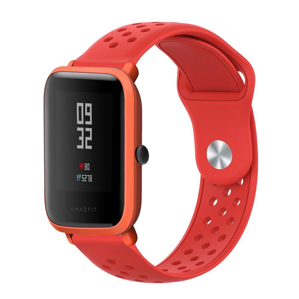 JONYE Dây Đeo Thay Thế Chất Liệu Silicon Màu Trơn Cho Huami Amazfit Bip