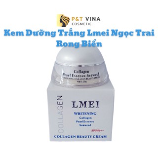 [Chính Hãng] Kem Dưỡng Trắng Da Lmei Ngọc Trai Rong Biển 20g