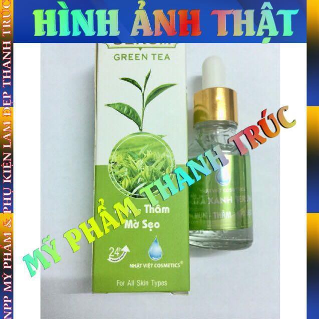 NHẬT VIỆT COSMETICS - Serum Mụn, Thâm, Mờ sẹo chiết xuất từ trà xanh (15ml)