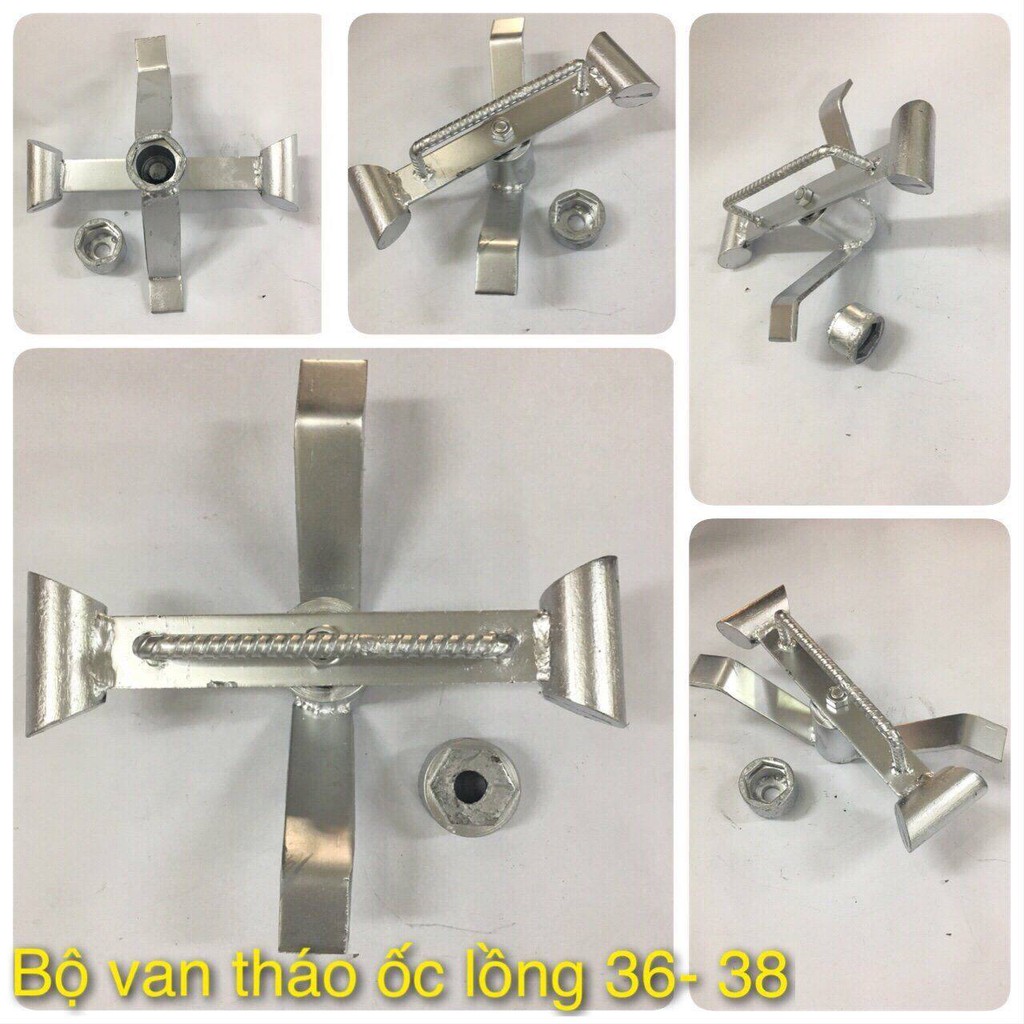 Bộ van tháo lồng - Búa mở ốc lồng máy giặt - Vam búa cộng lực tháo tán 36-38mm