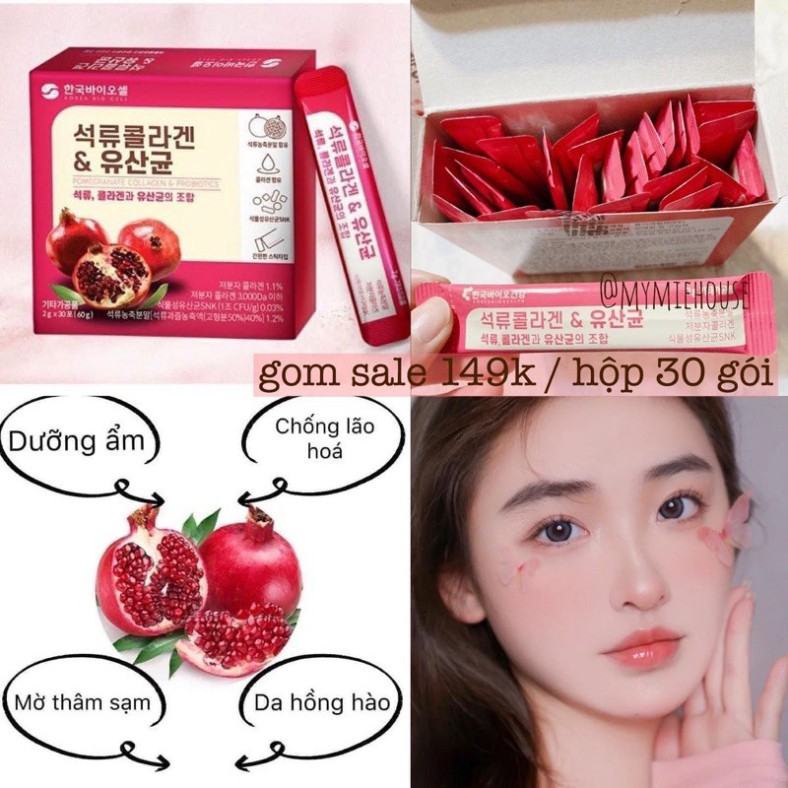 COLLAGEN. LỰU ĐẸP DA - TRẮNG DA