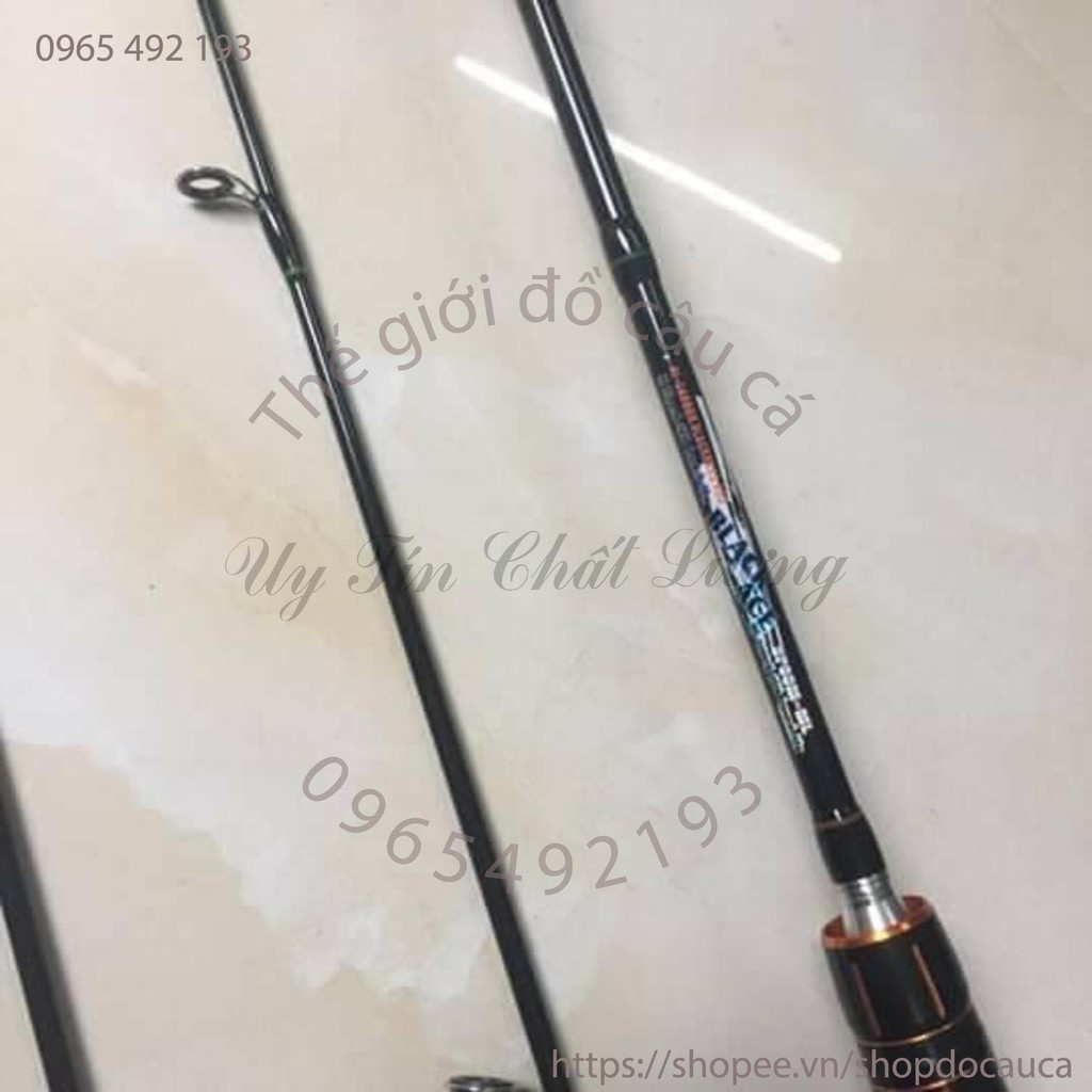 Cần câu lure 2 đọt Black ACE 1m8 ( rẻ vô địch )