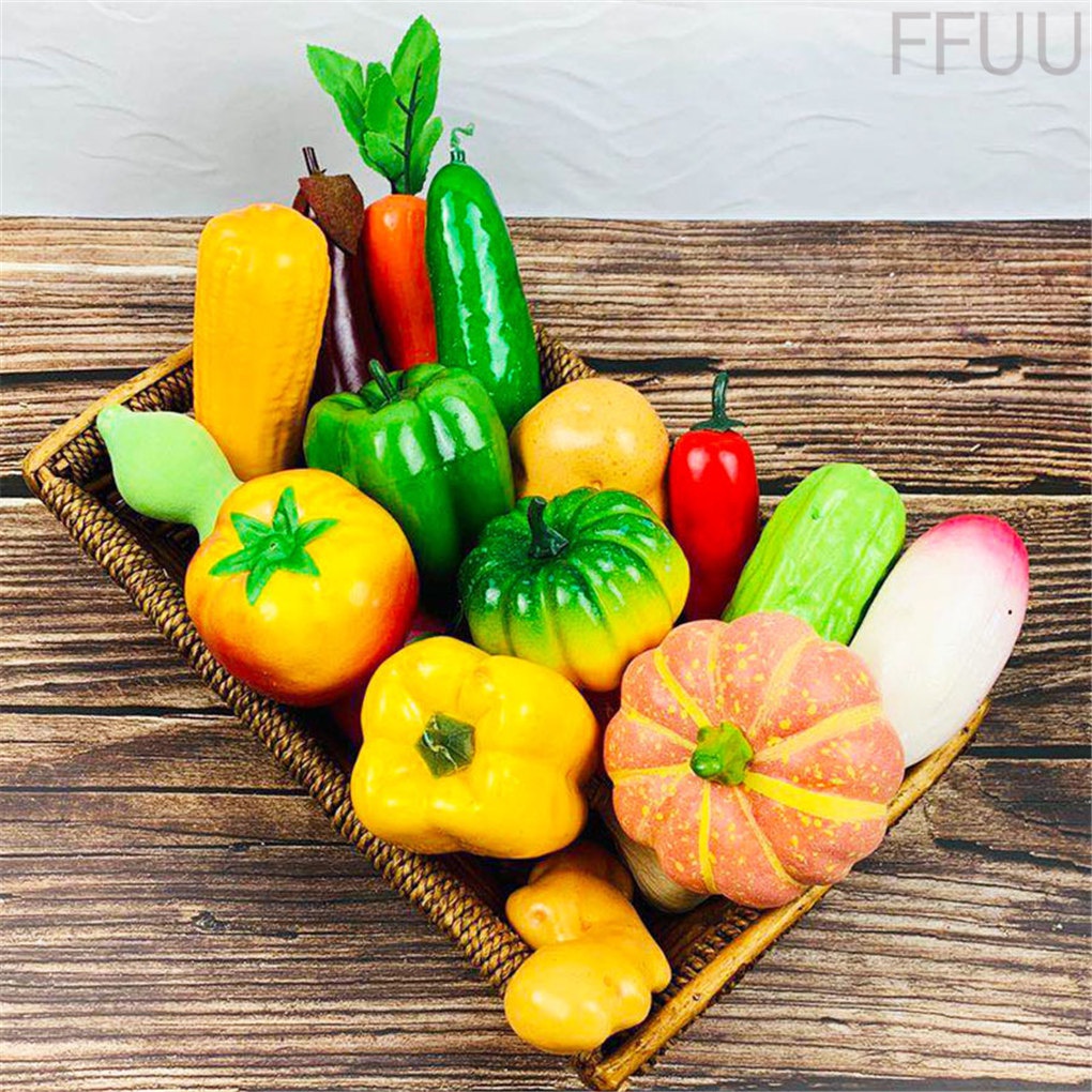 Đồ trang trí quả dưa leo giả bằng xốp dùng trang trí nhà cửa/làm đạo cụ chụp ảnh FF86