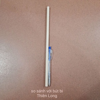 ( Đẹp 100%) Thanh Gỗ Tròn Phi 9mm Dài 30cm Gỗ Tần Bì