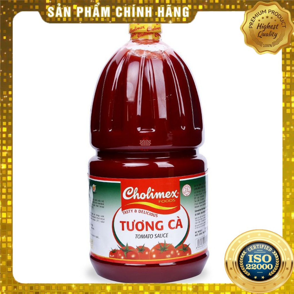 [ Yams Mart ] Tương Cà Cholimex Chai PET 2.1 KG