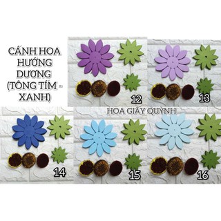 SÉT HOA HƯỚNG DƯƠNG CẮT SẴN