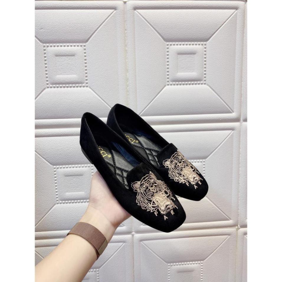 Giày búp bê  thêu hổ Siêu đẹp | BigBuy360 - bigbuy360.vn