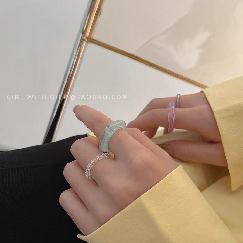 Set 2 Nhẫn Đeo Tay Phong Cách Vintage Thời Trang Dành Cho Nữ