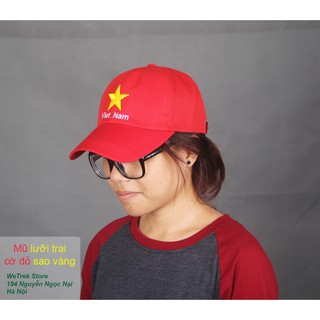 Mũ lưỡi trai cờ đỏ sao vàng