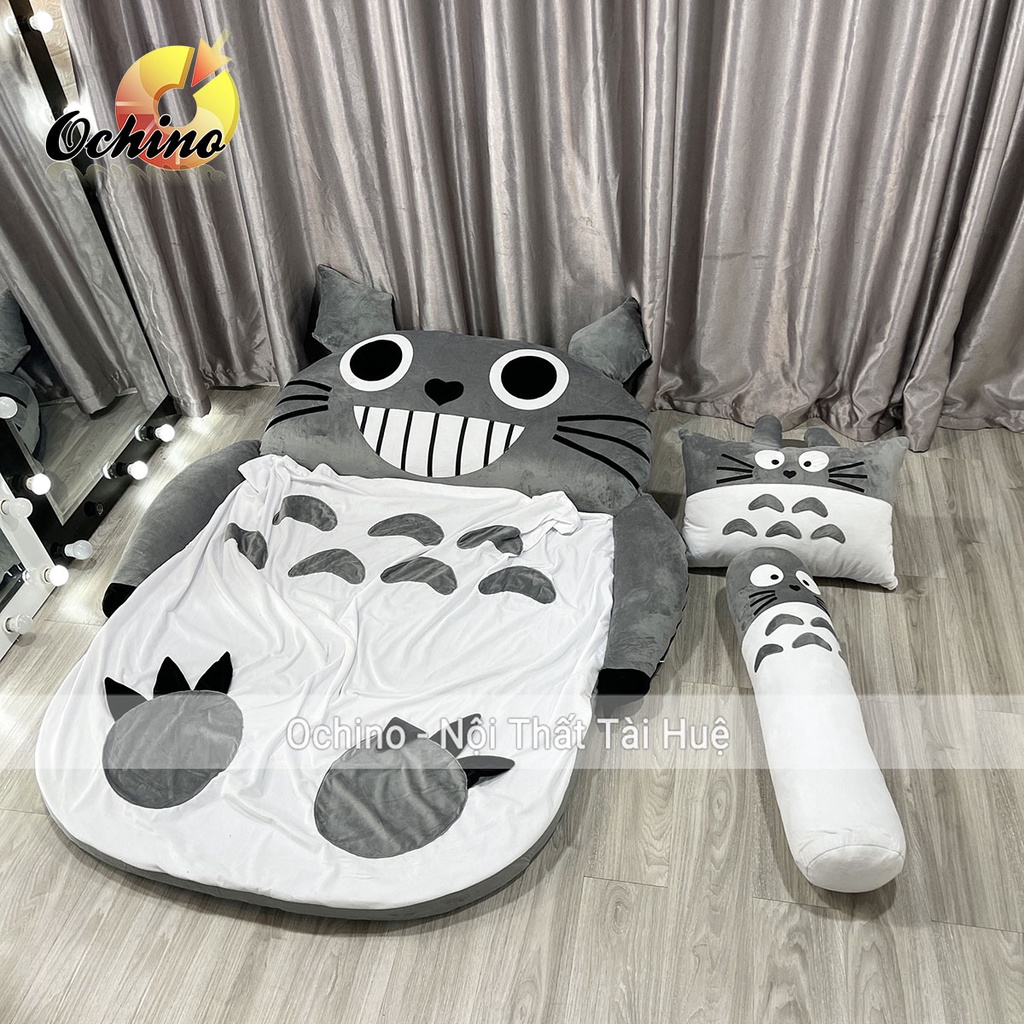 Giường Hình Thú Ngộ Nghĩnh Handmade Cao Cấp Cho Bé Size 1M1-1M6 Dày 5Cm ( Ảnh Thật)