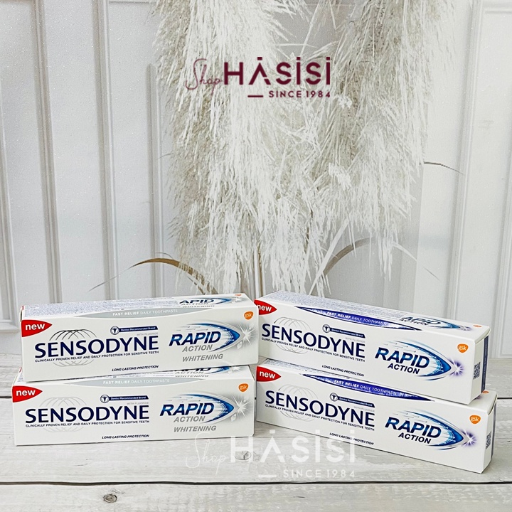 Kem Đánh Răng Làm Trắng Răng SENSODYNE - Rapid Action Whitening 100g