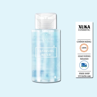 Nước tẩy trang MayCreate 300ml nắp trắng làm sạch sâu phù họp mọi loại da Xuka Cosmetic