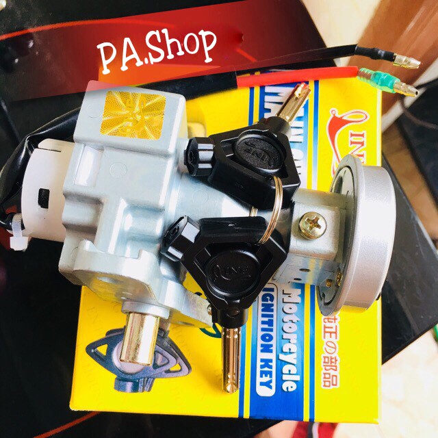 BỘ Ổ KHOÁ XE EXCITER  8 CẠNH