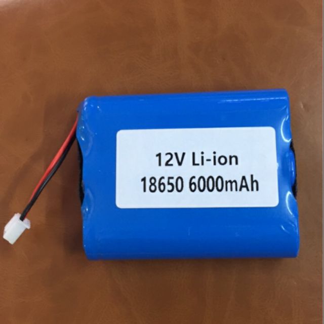 Pin 12v 16850 3 cell pin ghép lại có dây