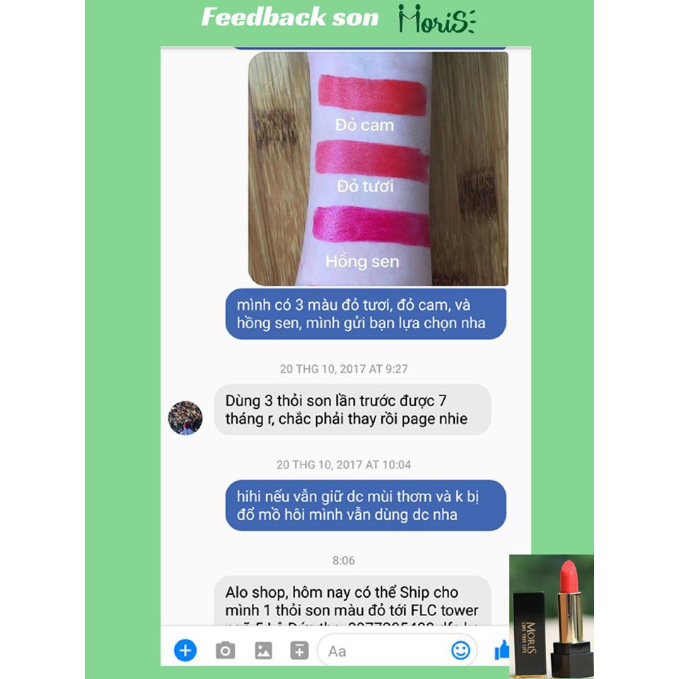 Son Màu Chùm Ngây MoriS Mini (Handmade) | BigBuy360 - bigbuy360.vn