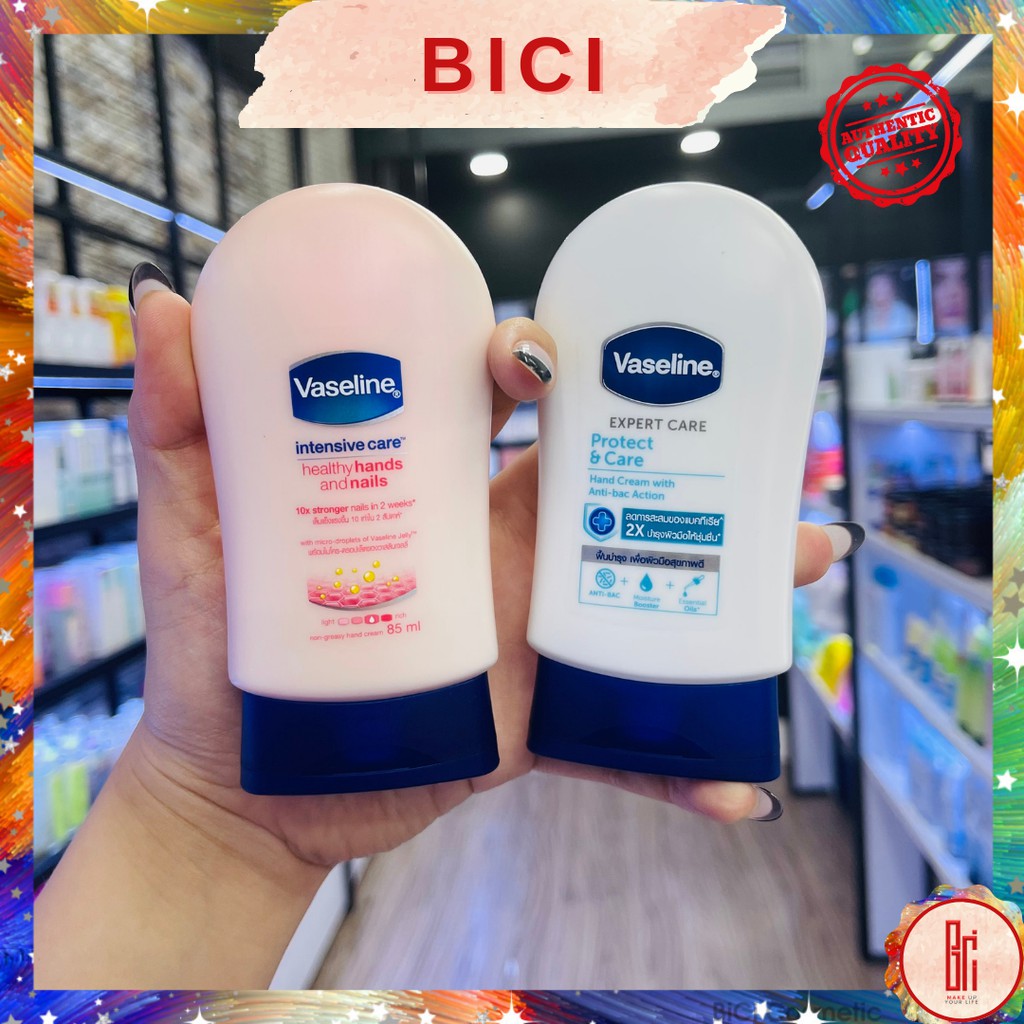 Kem Dưỡng Da Tay Cấp Ẩm VASELINE Intensive Care/Expert Care 85ml - 2 loại