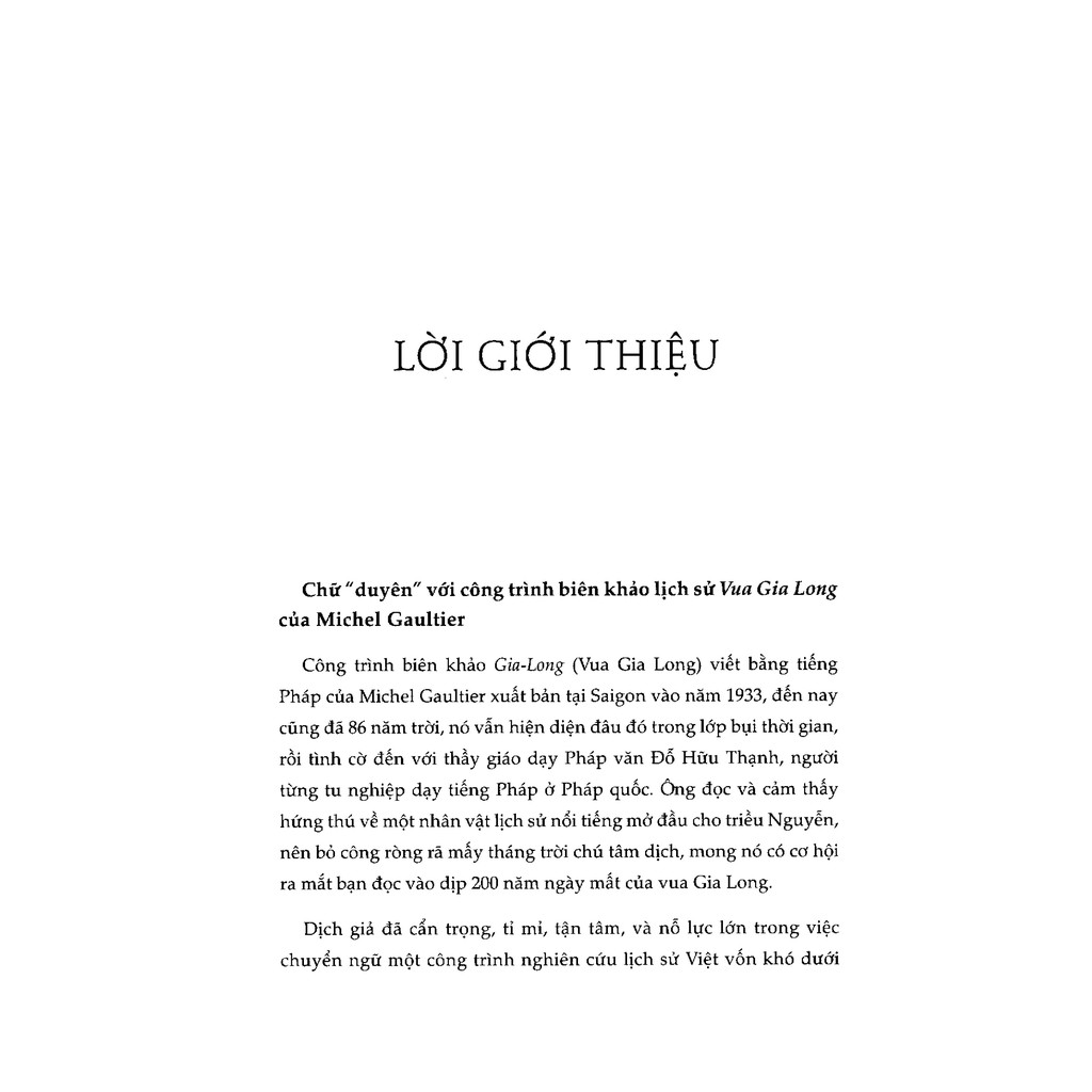 Sách - Vua Gia Long (Đỗ Hữu Thạnh dịch) | BigBuy360 - bigbuy360.vn