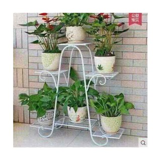 Kệ sắt để chậu hoa, cây cảnh – 6 tầng