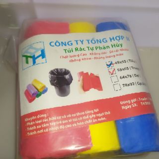 bao đựng rác sinh học TaHuPha  tự phân hủy