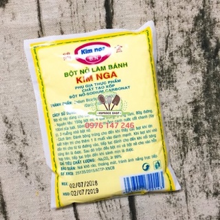 Bột Nở Kim Nga gói 100g & zip 100gr