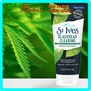 TDC Tẩy da chết ST IVES Trà Xanh Green Tea Scrub làm sạch và sáng da 170g