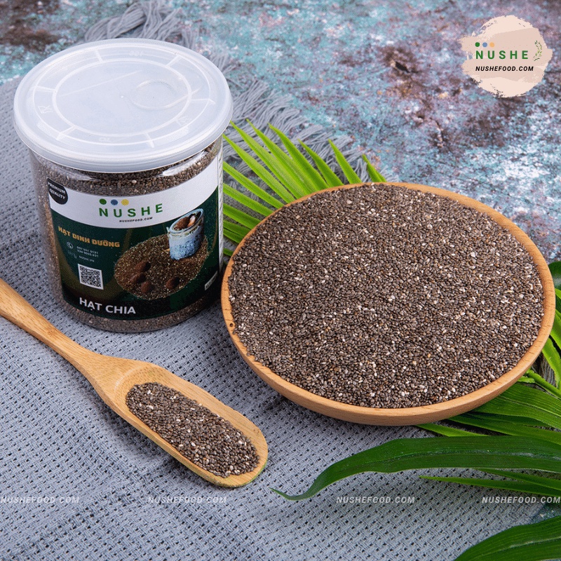 HẠT CHIA 250gr NUSHEFOOD, Nhập Khẩu Chính Hãng ÚC, Hạt Chia Giảm Cân Hàng Chuẩn Chất Lượng