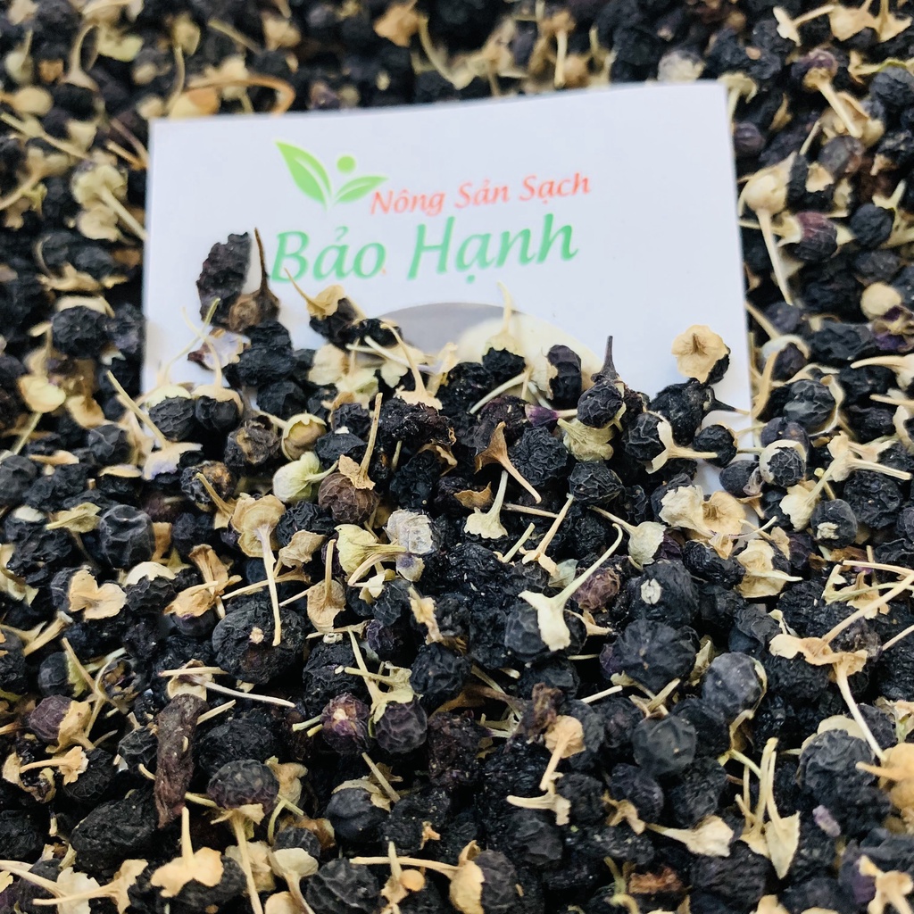 Hắc kỷ tử (kỷ tử đen) Tây Tạng 100gr  (Trà hắc kỳ tử đẹp da, dưỡng nhan) BH Spices BHS028