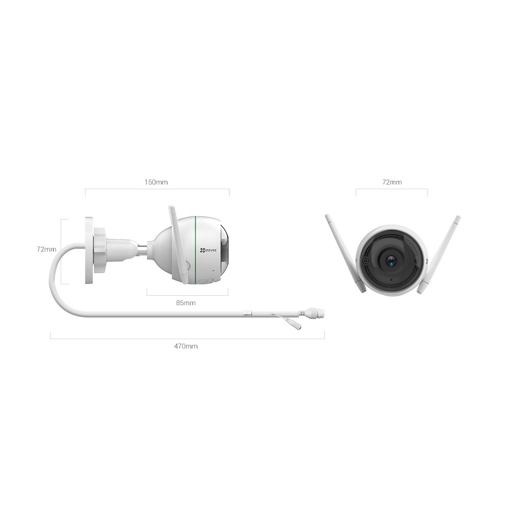 Camera IP wifi chống nước Ezviz CS-CV310 1080P ( C3WN)-BH 24 tháng | BigBuy360 - bigbuy360.vn
