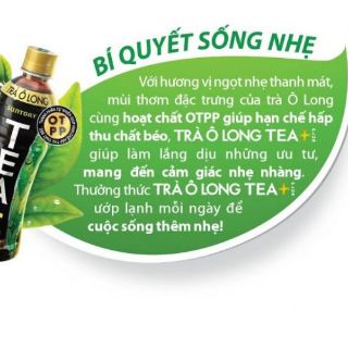 Freeship từ 99k - Trà Ô Long Tea Plus+ - Hãng phân phối