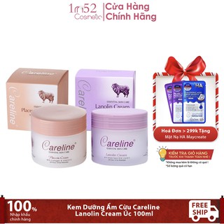 Kem Dưỡng Ẩm Cừu Careline Lanolin Cream Úc 100ml