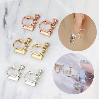 1 cặp khuyên tai kẹp vành tai không cần xỏ lỗ