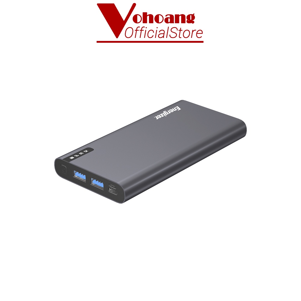 Sạc dự phòng 10000mAh sạc nhanh vỏ kim loại Energizer UE10047PQ