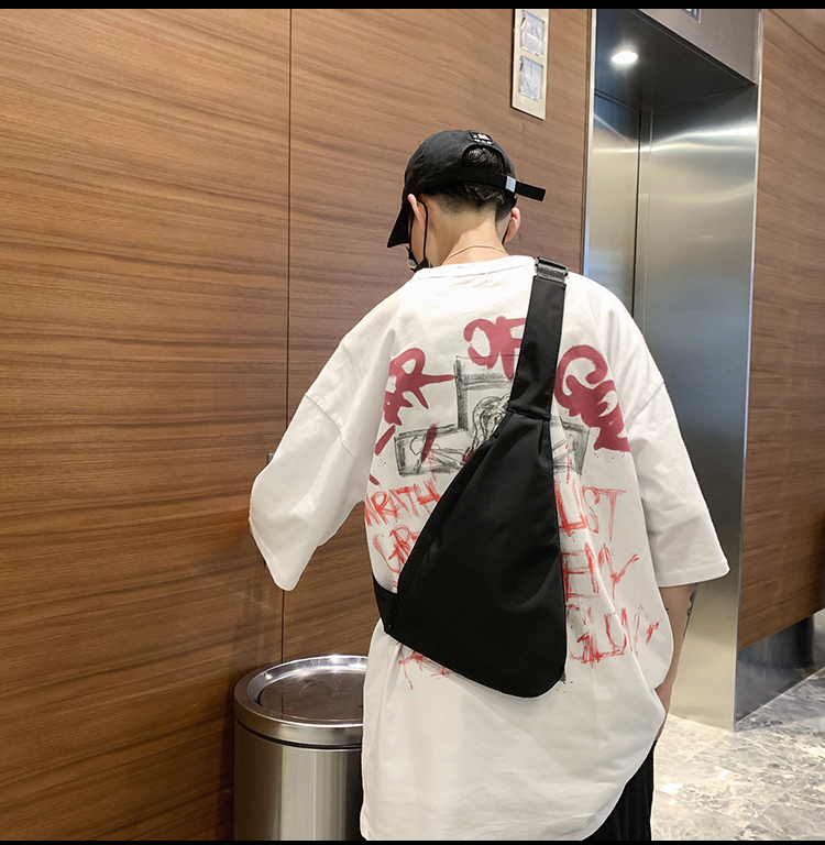 Túi đeo chéo ngực phong cách Hàn Quốc thời trang năng động cho nam