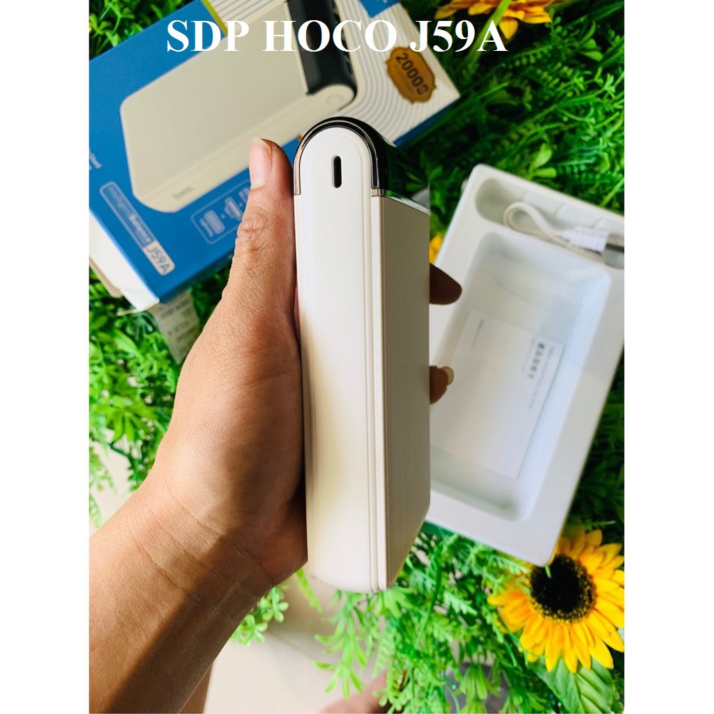 SẠC DỰ PHÒNG CHÍNH HÃNG HOCO 20.000mAh | Đa Cổng - Tốc Độ Đầu Ra Lên Đến 2.1A | Lỗi 1 Đổi 1 - 11000