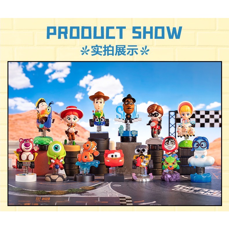 Búp Bê Disney / Pixar Shake Series Popmart Dễ Thương