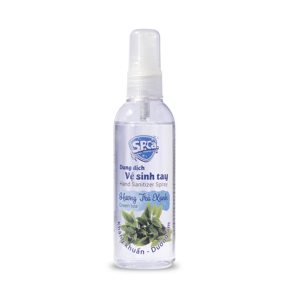 Nước Rửa Tay Khô SPCA 100ml Nước Sát Khuẩn Sạch Khuẩn 99,9%