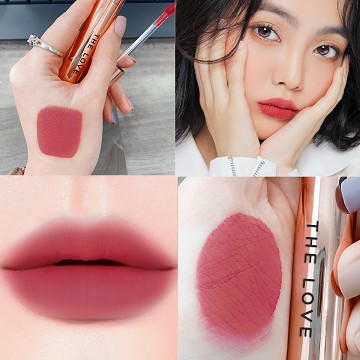 Son Cao Cấp THE LOVE Hồng Trà Chống Trôi [Giảm khủng] Chính Hãng 4ml | Thế Giới Skin Care