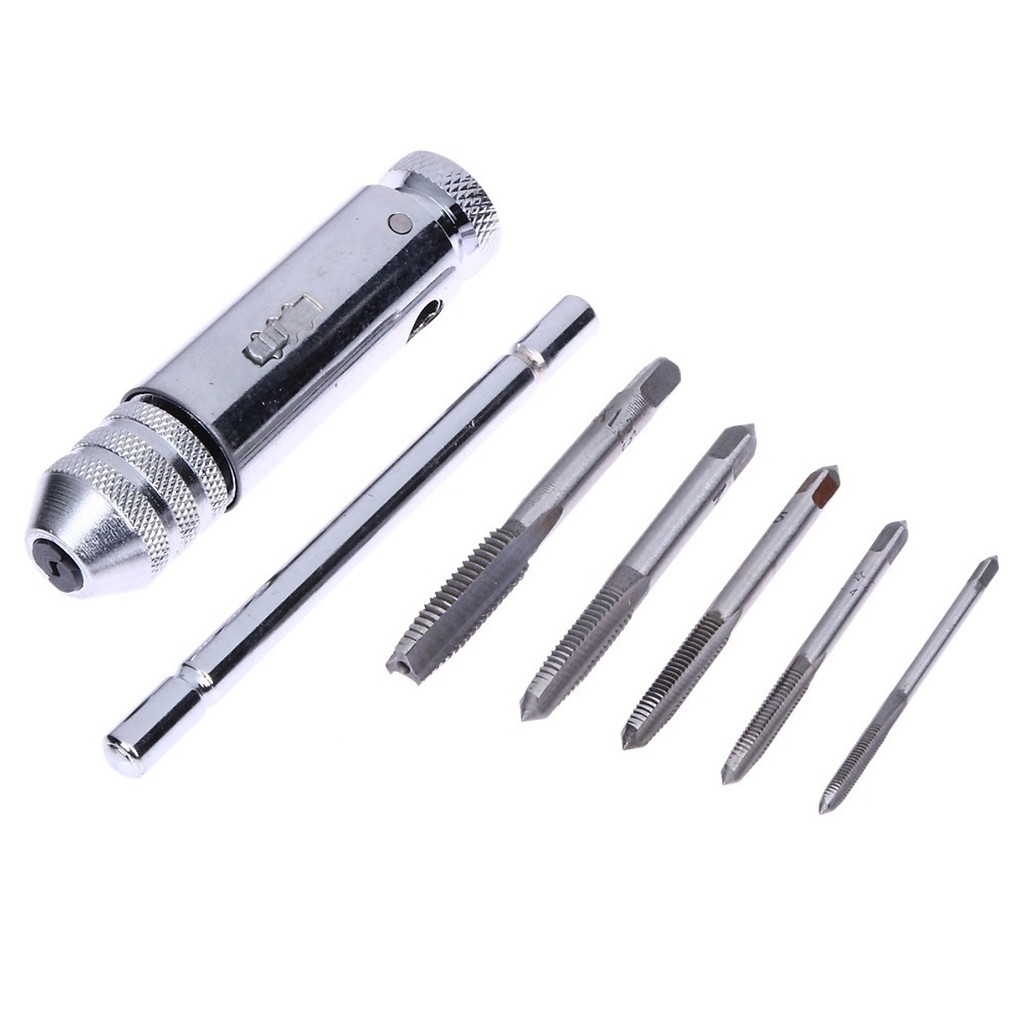 Tay quay taro tựng động - Tặng kèm 5 mũi taro từ m3 đến m8 - HV Store 511