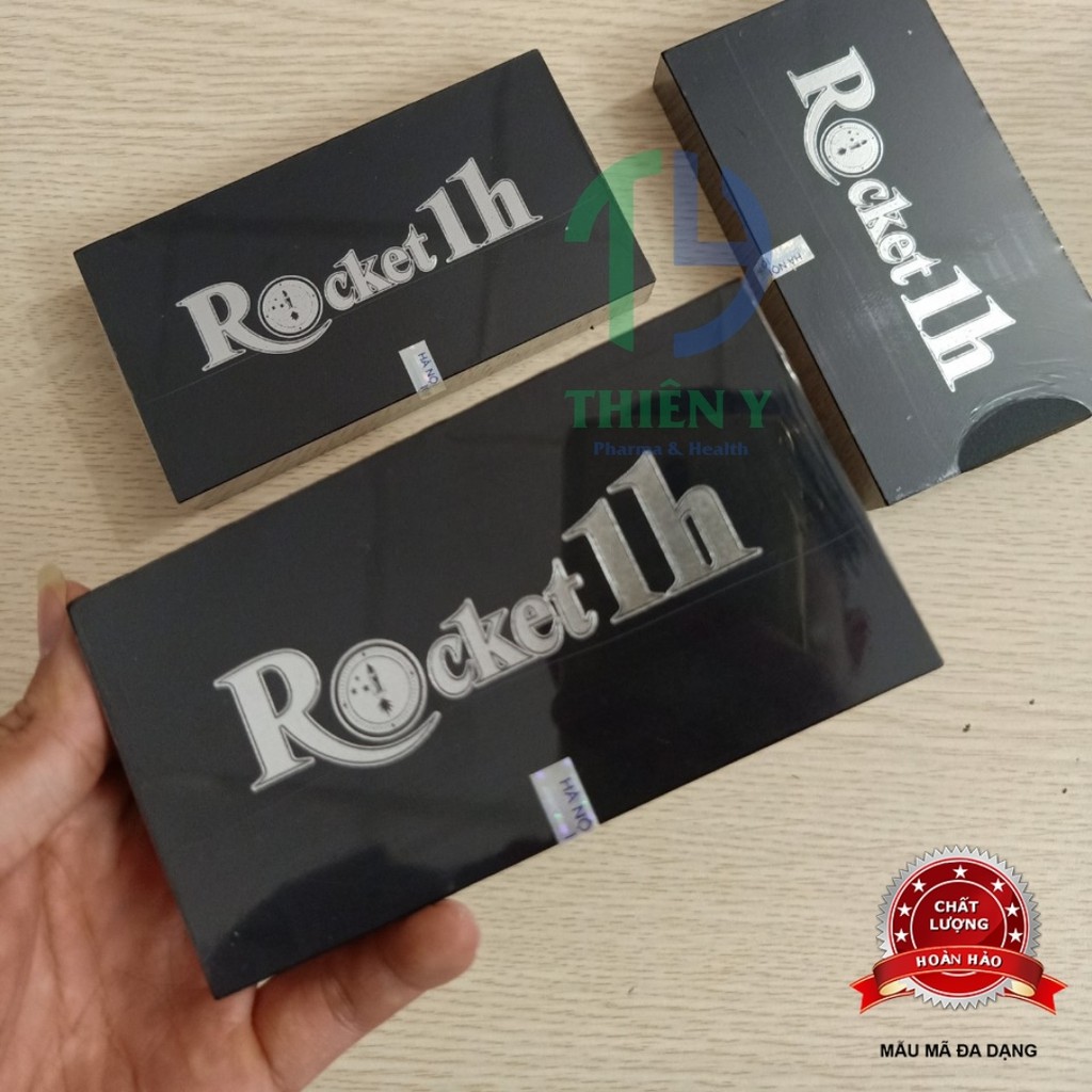 Rocket 1h, đẳng cấp phái mạnh, tăng cường sinh lý nam, hộp 1 vỉ 6 viên - Thiên Y Pharmacy