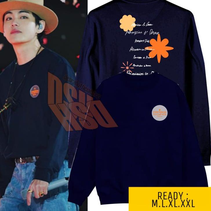 Áo Sweater In Chữ DTF Màu Bạc Biểu Tượng Nhóm Nhạc bts