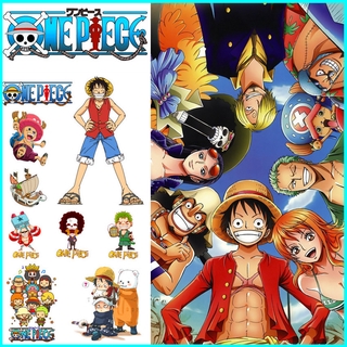 ✿ Miếng Dán Hình Xăm Tạm Thời mini one piece series 01 - anime 01 ✿ 1 Tấm Hình Xăm Dán Chống Nước zoro Quyến Rũ Cho Tay / Chân / Cơ Thể