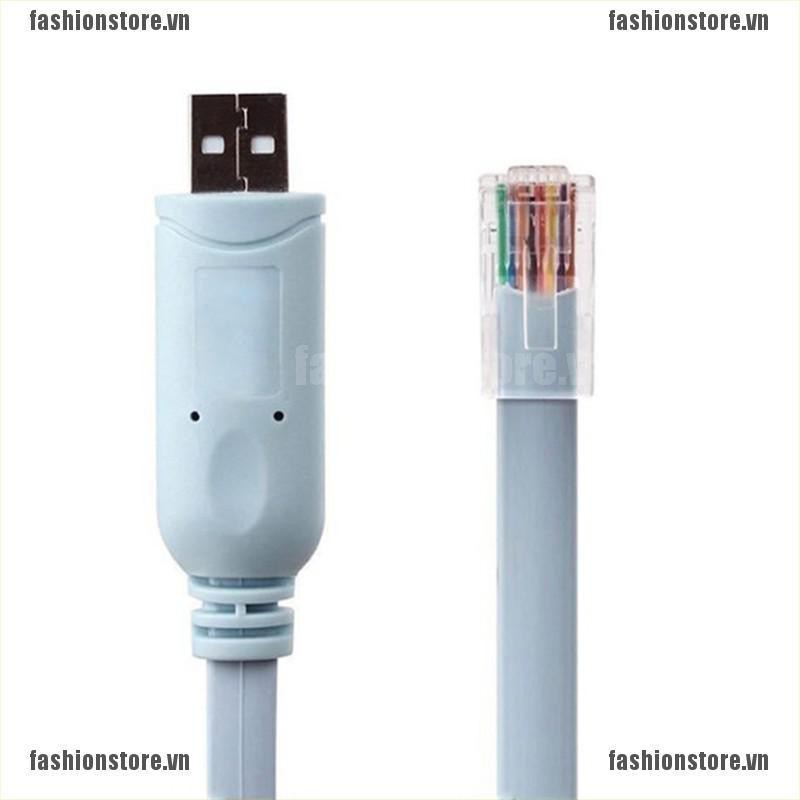 FS USB to RJ45 For Cisco USB Console Cable FTDI 744664241835 A7H5[VN]