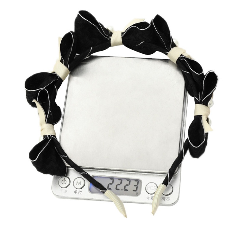 Flgo Băng Đô Cài Tóc Hình Nơ Màu Sắc Tinh Tế Phù Hợp Cho Rửa Mặt / Trang Điểm Tiệc Giáng Sinh Cho Nữ