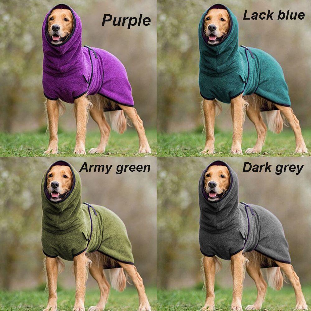 Lanfy Áo Khoác Hoodie Mềm Mại Hữu Ích Giữ Ấm Mùa Đông Cho Chó Pitbull
