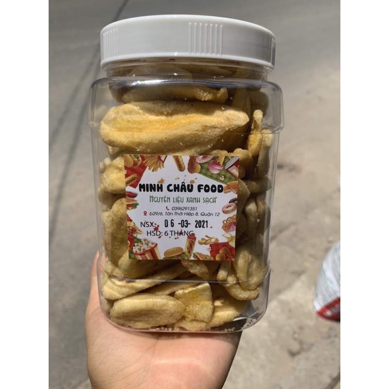 Chuối laba sấy giòn 350gr ngon ngọt thơm