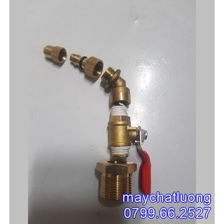BÉC RỬA MÁY LẠNH –MẪU MỚI - CONG -THẲNG